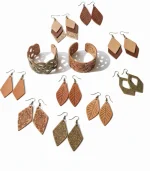 طرح برش زیورآلات چرمی 1