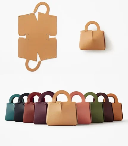 طرح برش کیف چرمی کلاسیک 2