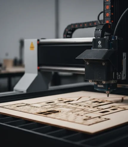 طرح برش قلعه چوبی 2